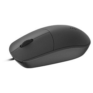 RAPOO N100 Wired Mouse – Corded USB Mouse for Mac or Windows PC Laptop/Desktop, Black